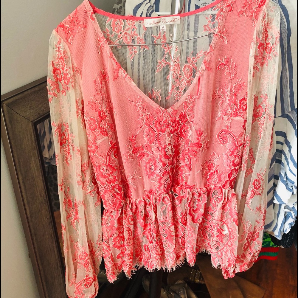 Lace shirt